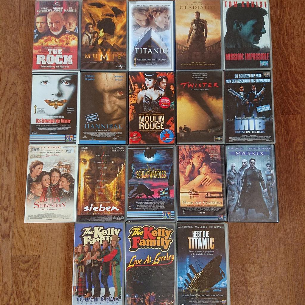 18 VHS Video Filme in 45355 Essen for €20.00 for sale | Shpock