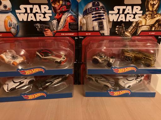 Buy & Sell Tyne and Wear Gateshead - Photos for Star Wars 4 x 2 Pack Hot Wheels Cars.