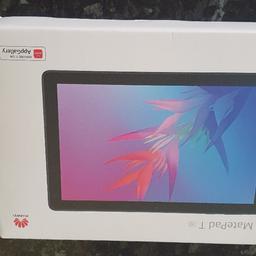 As in description - tablet is brand new. Taken from the box for pictures. Set with charger. 32GB storage memory and 2GB RAM. Collection prefered from WA2 area. Thanks
