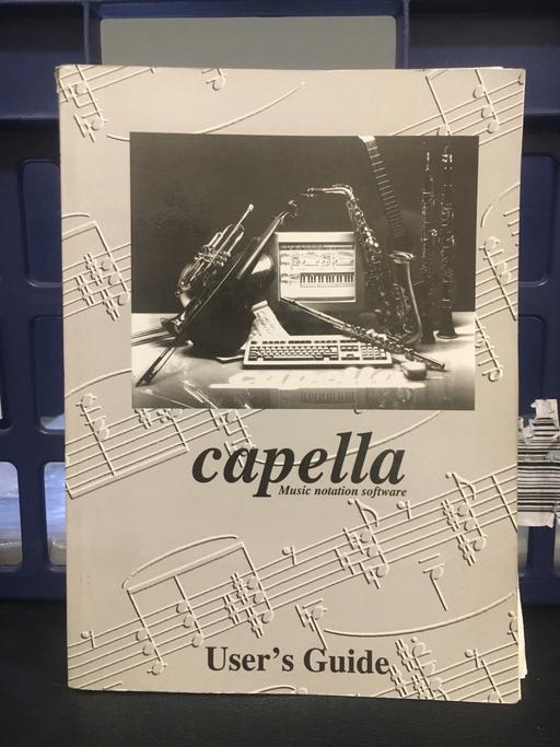 Buy & Sell Lancashire South Ribble - Photos for Capella Music Notation Software Users Guide