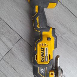 In good condition , 18v multi tool. great bit of kit but no longer needed, bare unit .