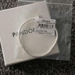 Brand new in the box real Pandora bracelet selling as too small