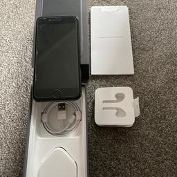 iPhone 8 in good condition
iCloud account removed and phone has been reset
Comes complete with
Phone
Original box
Charger plug and wire never been used
Phone has a screen protector on what has some cracks but original screen is fine not cracked
Working fine only selling due to a upgrade
Collection or delivery