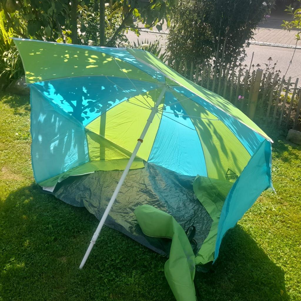 Strandmuschel/ Sonnenschirm in 6840 Götzis für 5,00 € zum Verkauf