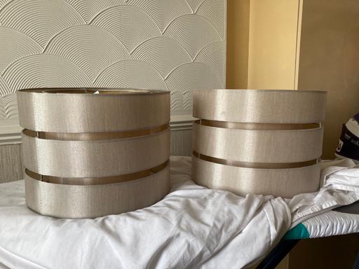 Buy & Sell Merseyside Saint Helens - Photos for 2 lovely mink lampshades