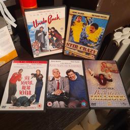 ■ PRICE: £15 (in total)

■ CONDITION: GREAT

■ INCLUDES:
▪ Stir Crazy (1980)
▪ Brewster's Millions (1985)
▪ Planes, Trains And Automobiles (1987)
▪ See No Evil, Hear No Evil (1989)
▪ Uncle Buck (1989)

--------------------

Collection (M34 5PZ)

--------------------

Tags: manchester Gorton Ashton Denton Openshaw Droylsden Audenshaw hyde tameside north west salford ancoats stockport bolton reddish oldham fallowfield trafford bury cheshire longsight worsley movie dvds blu ray blu-ray films movies comedy comedies john candy steve martin richard pryor gene wilder bundle