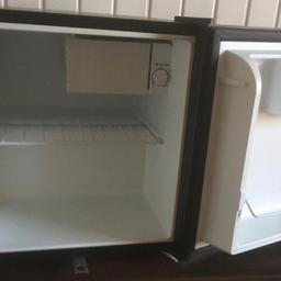 Fridge for sale small black rarely used