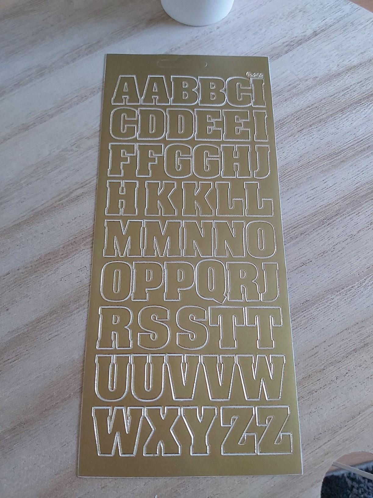 Konturensticker Buchstaben in 86163 Augsburg für 0,40 € zum Verkauf Shpock DE