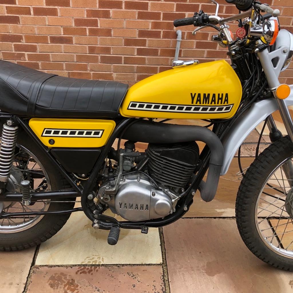 Yamaha dt360 1974 restored 2018 in excellent condition starts easily runs great only 3000 miles from new v5 in my name tax and mot exempt collection from s81
