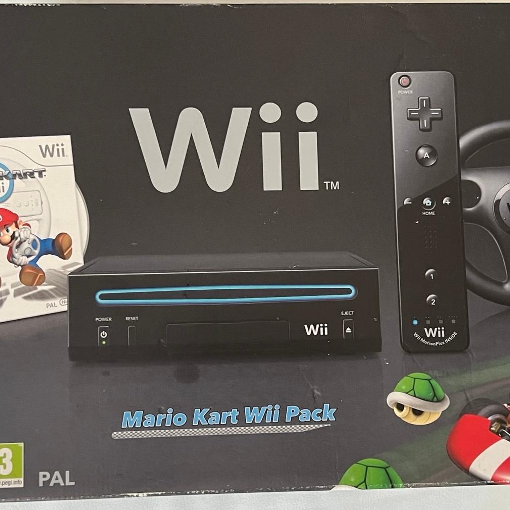 Nintendo Wii Mario Kart Wii Pack • Komplett! in 55122 Mainz für 60,00