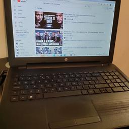 Hp 250 g5 laptop
Intel core i5
2.30 GHz
8.00 GB ram
Windows 10 home
Works good
Battery lasts 1-2 hours
From full charge
Collect from cheshunt en8
call 07708 520 953