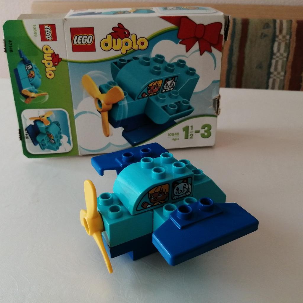 Verkaufe das Lego Duplo Set 10849
Flugzeug Schiff
ab 1,5 Jahren