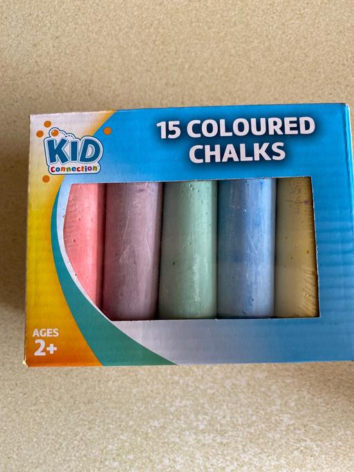 Buy & Sell West Midlands Walsall - Photos for 15 Coloured chalks - new- £1.