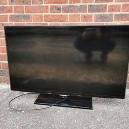 40" Samsung Smart TV for sale.
Excellent picture quality
LED screen
Full HD 1080p
3 HDMI ports
Model UE40ES5500K
Perfect condition
Collection only