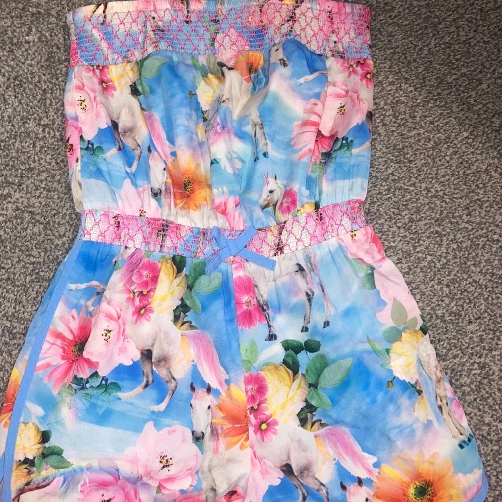 Playsuit from monsoon excellent condition perfect as a beach cover up or worn alone collection WF2 only wore twice has adjustable straps