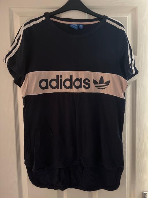 Buy & Sell West Midlands Sandwell - Photos for Adidas ladies size 8 pink and blue top