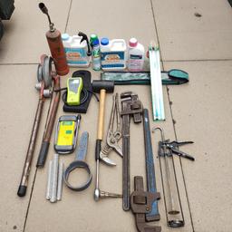 Assortment of Plumbing &Gas Tools