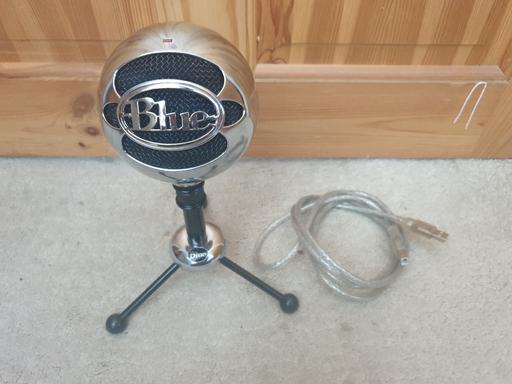 Buy & Sell Kent Tonbridge and Malling - Photos for Blue Mic Snowball ICE USB Microphone - Silver