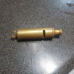 marine whistle solid brass works great