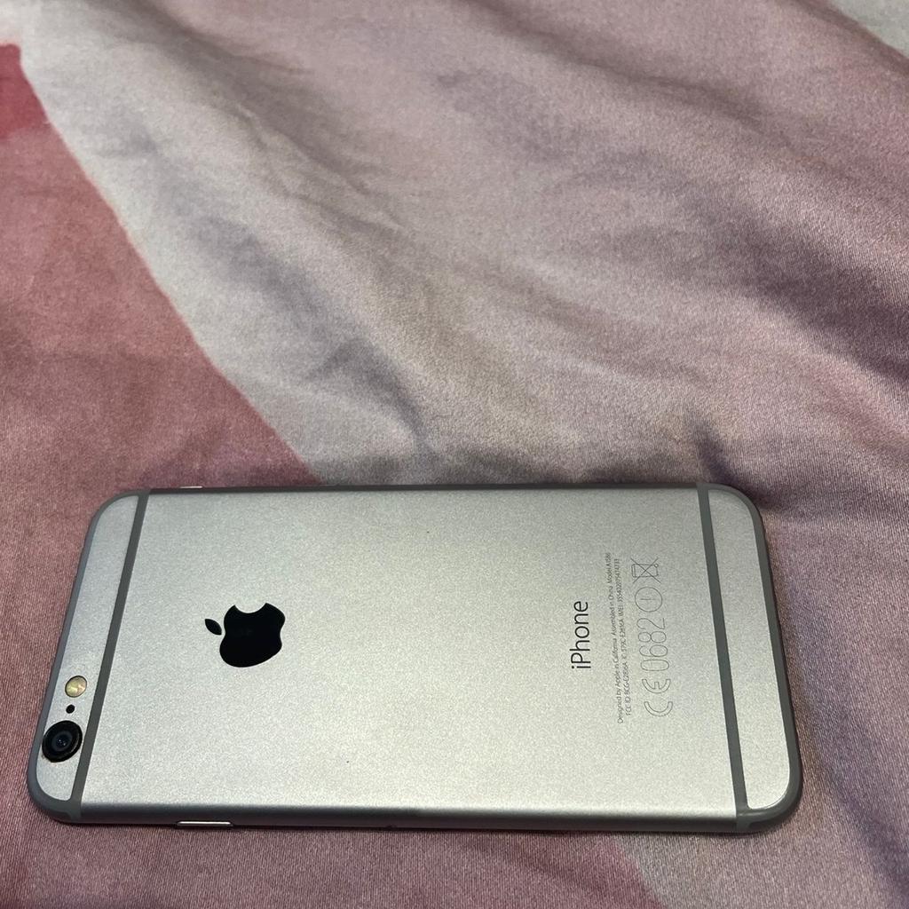 iPhone 6 64GB (Silver)
Excellent condition.
Phone comes with protective screen cover only and nothing else extra. Scratch-less screen and phone and would be classed as being in Grade A condition and works perfectly.