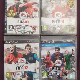 selling these four fifa games for thne playstation 3 as one bundle one price.