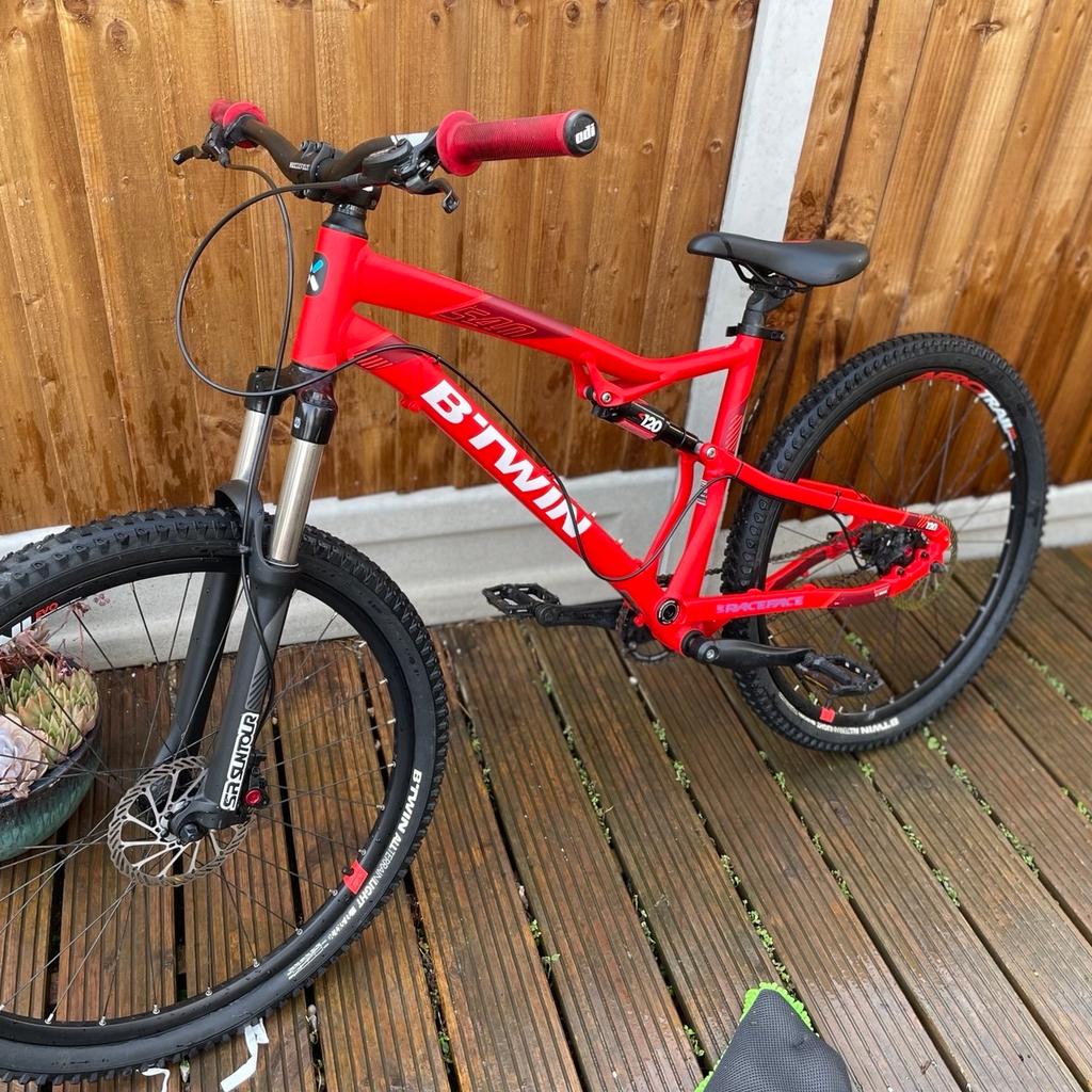 btwin hydraulic brakes