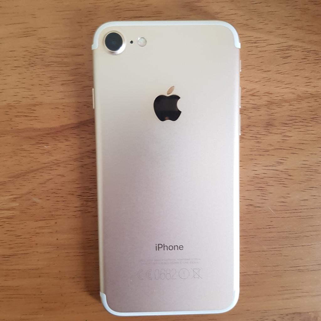 iPhone 7 in excellent condition. it has always been used in front and back cover from day 1. open to any network

It comes with box, charger and mainly brand new front and back covers as per pictures.

Collection or delivery available for extra cost.
For delivery;
- £5 up to 5 miles
- £10 up to 10 miles
- postage £10