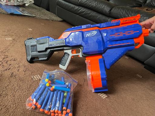 Buy & Sell East London Cann Hall - East London - Photos for Nerf n’strike gun with darts