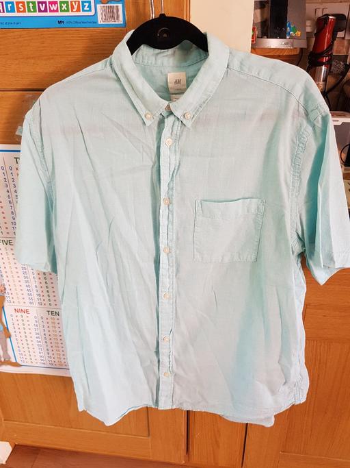 Buy & Sell West Midlands Solihull - Photos for mens short sleeved blue shirt