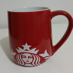 NEW STARBUCKS RED MUG. COLLECTION ABERGELE OR POST