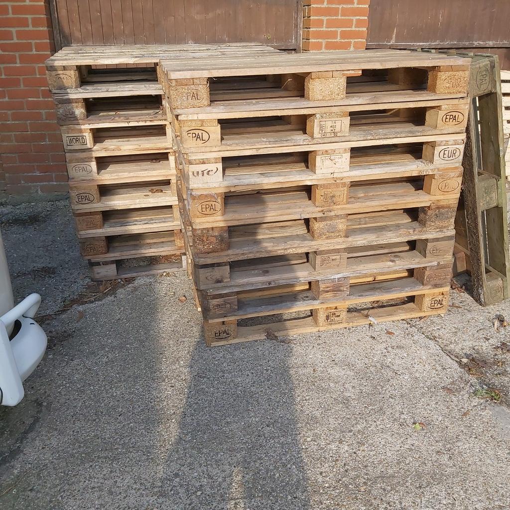 2nd hand wooden euro pallets in Basingstoke and Deane für 5,00 £ zum