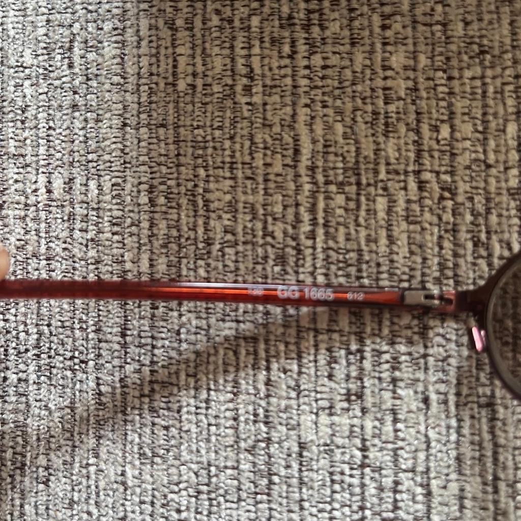 These are my reading glasses/sunnies with 1.25 prescription lenses in so you will need to put your own in .selling as bought new pair . pick up or can post recorded DO NoT buy unless you are genuine I’m fed up one person keeps requesting to buy lots of my items so I’ve blocked and reported you!!