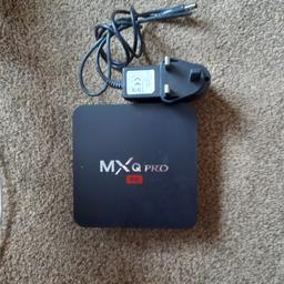MXQ android streaming box.Can factory reset or leave apps on (some working)