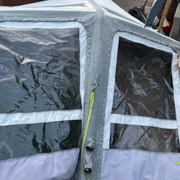 I have a kampa air 260 awning which has rips in the roof I have tried to repair but it’s past it.
All the sides are good and all the air bladders are good and hold air so worth it just for spares.
Free pick up only from scholar green ST7