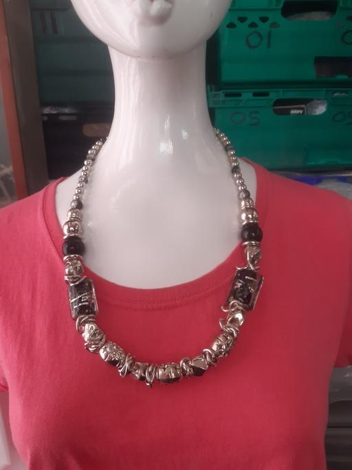 Buy & Sell Merseyside Saint Helens - Photos for silver plated art glass statement necklace