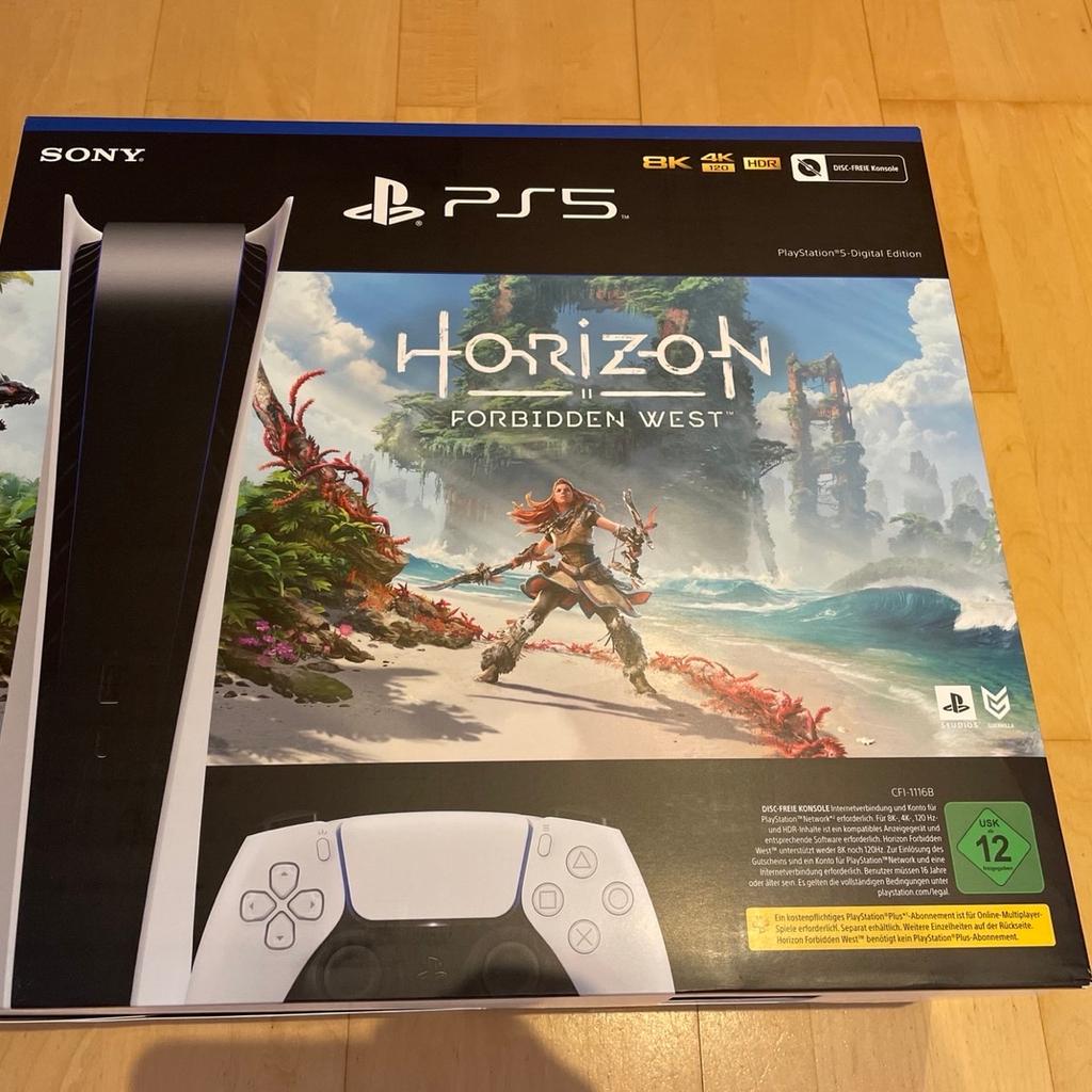 PS5 Digital Edition + Horizon Forbidden West in 65549 Limburg an der