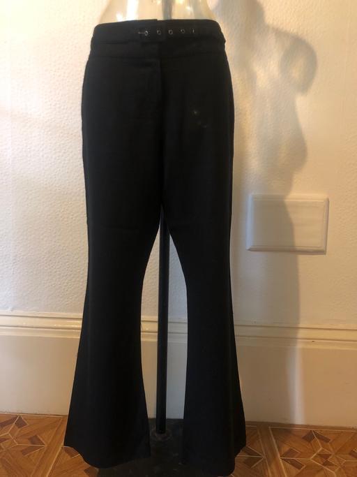 Buy & Sell Merseyside Sefton - Photos for Ladies Black size 12 Linen Trousers