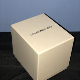 Selling a brand new Emporio Armani Watch. This is brand new and unused, still has plastic and tags on the watch. RRP: £170, selling for £130.

CASH ON COLLECTION, NO SWAPS. COLLECTION FROM INSIDE EUSTON STATION, DON'T MESSAGE IF YOU DON'T AGREE TO THESE TERMS. I HAVE A CURRENCY CHECKER, NOTES WILL BE CHECKED. CHECK MY OTHER ITEMS FOR SALE.