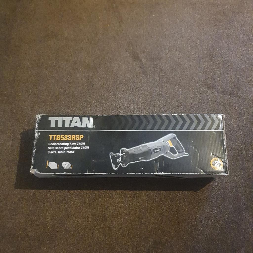 TITAN Reciprocating Saw 230 volts. NEW in Walsall for £45.00 for sale