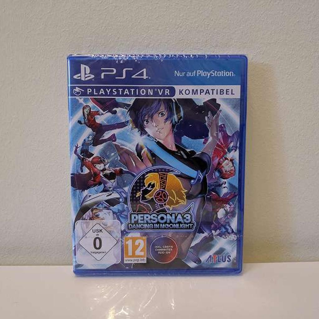 Verkaufe hier Persona 3 Dancing In Moonlight für die Playstation 4. Es handelt sich um unbenutzte und noch versiegelte Neuware. Kein Tausch! Abholung oder Versand möglich.