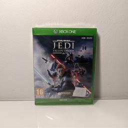 Verkaufe hier Star Wars Jedi Fallen Order für die Xbox One / Series X. Es handelt sich um unbenutzte und noch versiegelte Neuware. Kein Tausch! Abholung oder Versand möglich.