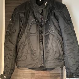 motorbike jacket with padding size Medium