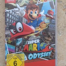Biete hier das Nintendo Switch Spiel Super Mario Odyssey an.
Versand mit Aufpreis möglich.