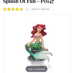 Disney Traditions The Little Mermaid Splash Of Fun Ariel Figurine 
Still on sale for £30+
No box but in ex con due to it being on display. 
Selling for £10 

Pick up only