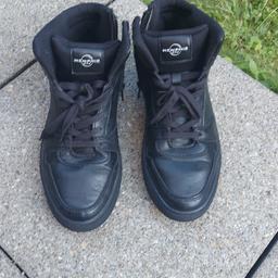 Memphis one Sneakers, Gr. 39 mit Reißverschluss, schwarz