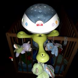 Traumbärchen Baby 3-in-1 Mobile ,Spieluhr,Nachtlicht mit Music

Hier und Rauchfreier Haushalt

kann auch versenden müssen sie übernehmen