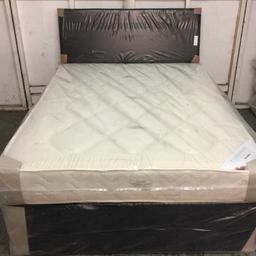 STAR BUY *** PINEMASTER DIVAN BASE WITH MATCHING HEADBOARD IN CRUSHED VELVET WITH 9 INCH DEEP QUILTED MATTRESS - DOUBLE BLACK 
££250.00

B&W BEDS 

Unit 1-2 Parkgate court 
The gateway industrial estate
Parkgate 
Rotherham
S62 6JL 
01709 208200
Website - bwbeds.co.uk 
Facebook - Bargainsdelivered Woodmanfurniture

Free delivery to anywhere in South Yorkshire Chesterfield and Worksop on orders over £100

Same day delivery available on stock items when ordered before 1pm (excludes sundays)

Shop opening hours - Monday - Friday 10-6PM  Saturday 10-5PM Sunday 11-3pm