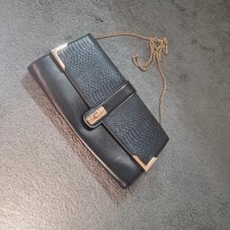 womens clutch 
New look 
with gold chain 

collection or postage available