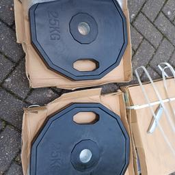 BRAND NEW & BOXED UP
2 x 25KG RUBBER HEX OLYMPIC WEIGHT PLATES
£75 - NO OFFERS
MORE THAN 1 PAIR AVAILABLE

CASH ON COLLECTION
NO COURIERS
COLLECTION IN WS5 POST CODE AREA