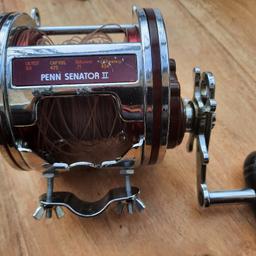 PENN 114HL SENATOR II HIGH SPEED BIG GAME TROLLING REEL
Some small scratches but otherwise excellent condition
collection preferred due to size/weight
collection from Preston